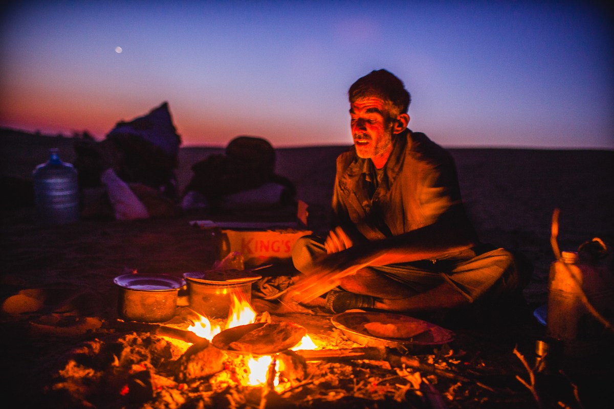 The coolest night in the desert. When I say cool, I mean cold. The most freezing wind blowing all night long, cooling your body to the bones, the camels ran away. Pakistan wasn't that far. Memories of a long extinguished fire, but the stars, yes the stars. Jaisalmer, India, 2014.