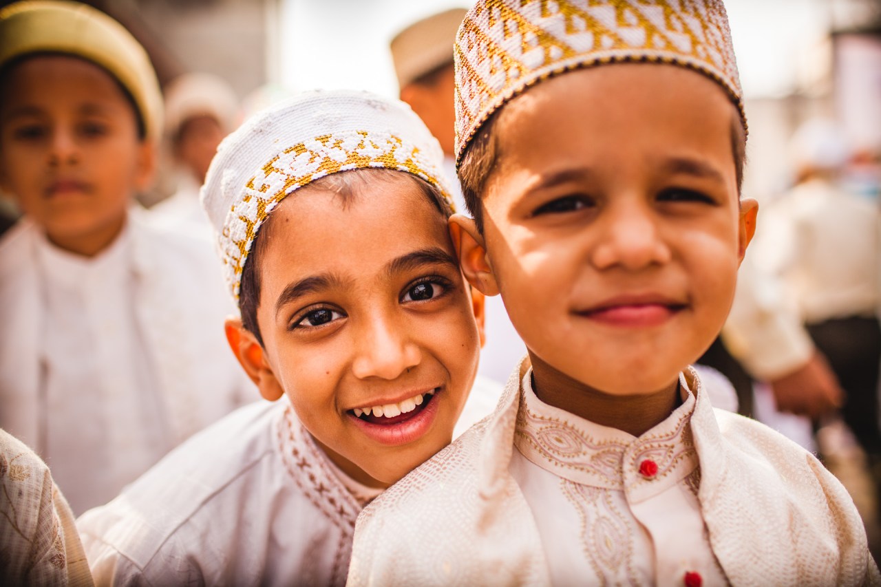 Relationships. Too many keys on the keyboards, too many people encountered in a lifetime.  Are we going to make words, sentences, stories with all of them?  Keeping on creating connections, suggesting meanings, to endlessly, desperately, having to put a period at the end of every phrases. Friends for Eid. Jalgaon, Maharashtra, India, 2014.
