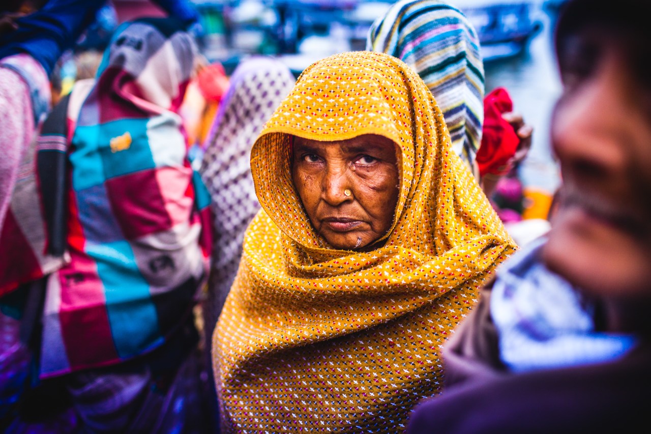 Ganges Attitude. Varanasi, Uttar Pradesh, India, 2014.